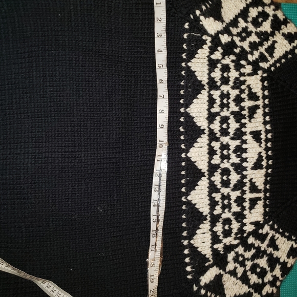 RL southwestern cowhican chunky cardigan L - Picture 9 of 10